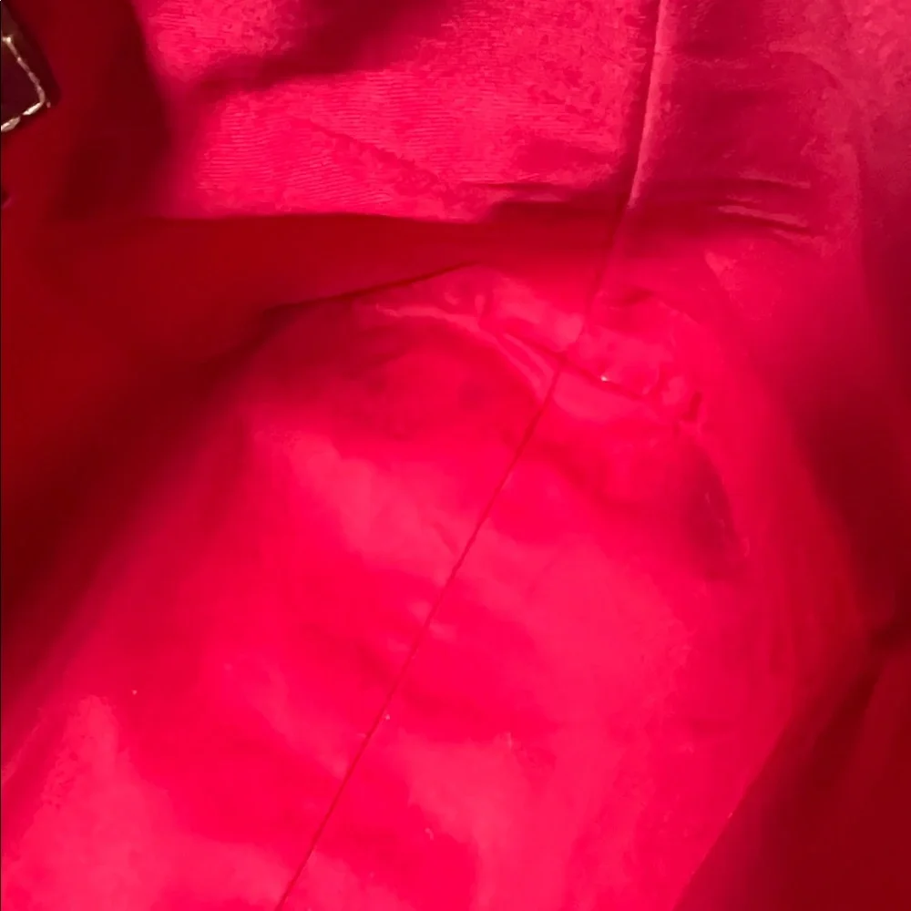 Dooney & Bourke pink and Brown Leather Tote - Picture 9 of 9